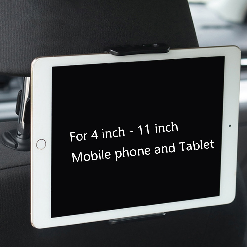 Xnyocn Universal 4-11'' Tablet Car Holder For iPad 2 3 4 Mini Air 1 2 3 4 Pro Back Seat Holder Stand Tablet Accessories in Car