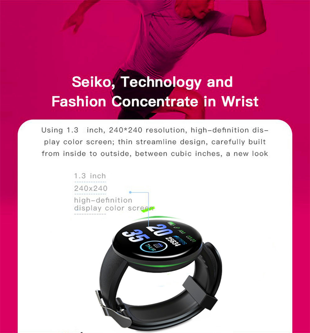 Sport Smart Watch Men Smartwatch Women Smart Watch Blood Pressure Heart Rate Monitor Waterproof Smartwatch Watch For Android IOS