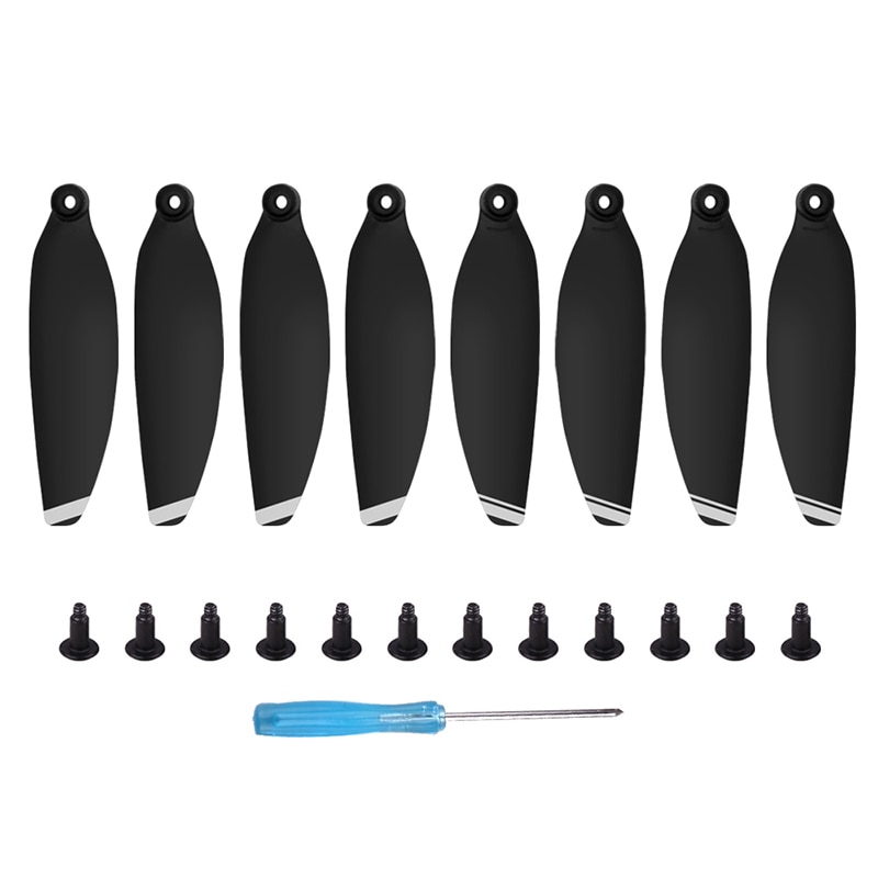 8PCS Quick Release Propeller Blades Foldable Low Noise Propellers For DJI Mavic Mini RC Drone Accessories
