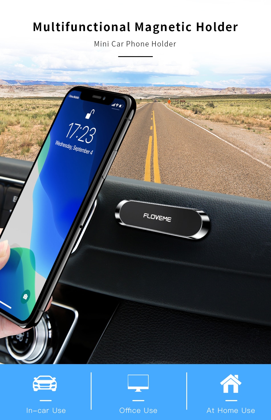 Magnetic Car Phone Holder Stand