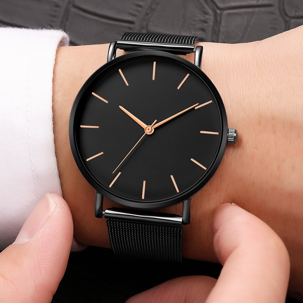 Casual Metal Hour  Wristwatch