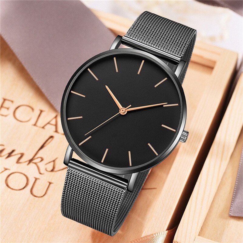 Casual Metal Hour  Wristwatch