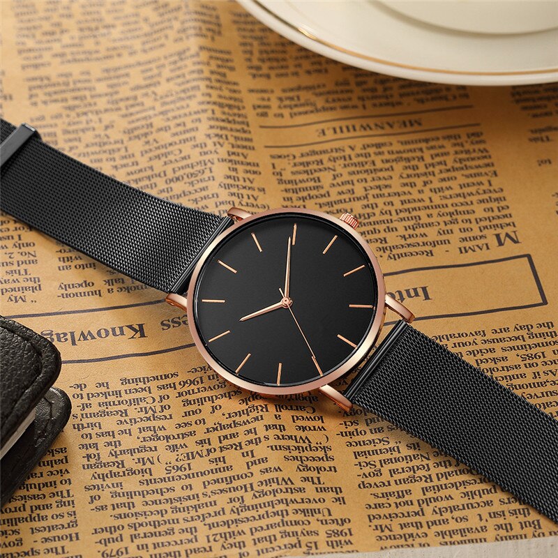 Casual Metal Hour  Wristwatch