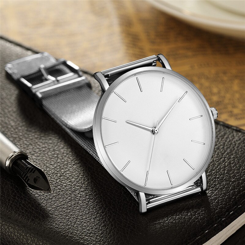 Casual Metal Hour  Wristwatch